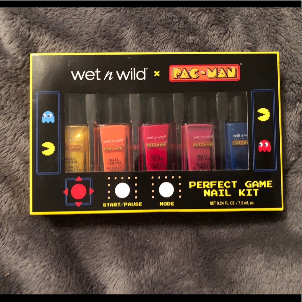 Wet n Wild X Pac-Man nail kit